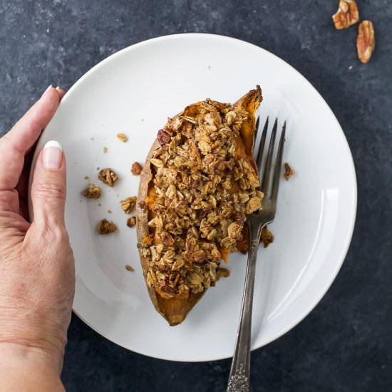 Twice Baked Sweet Potatoes