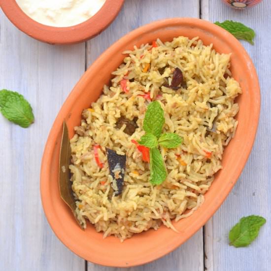 Soya Granule Pulao