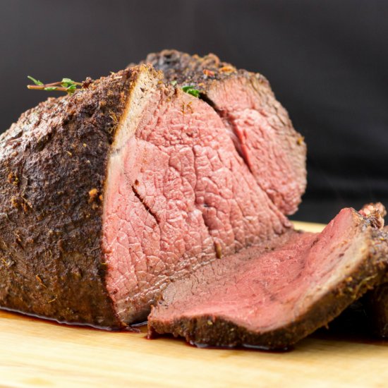 Easy Sirloin Roast with Herb Rub