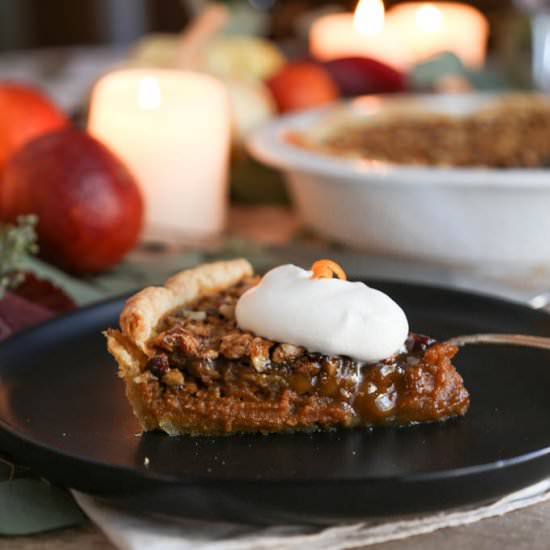 Hazelnut Pumpkin Pie