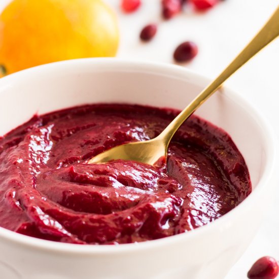 Homemade Cranberry Sauce