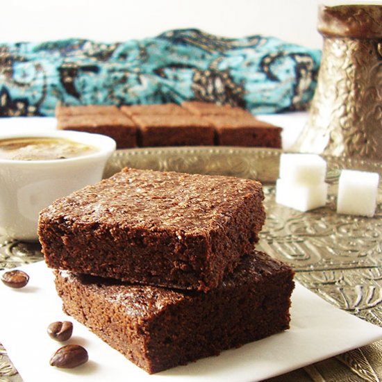 Turkish Coffee Brownies