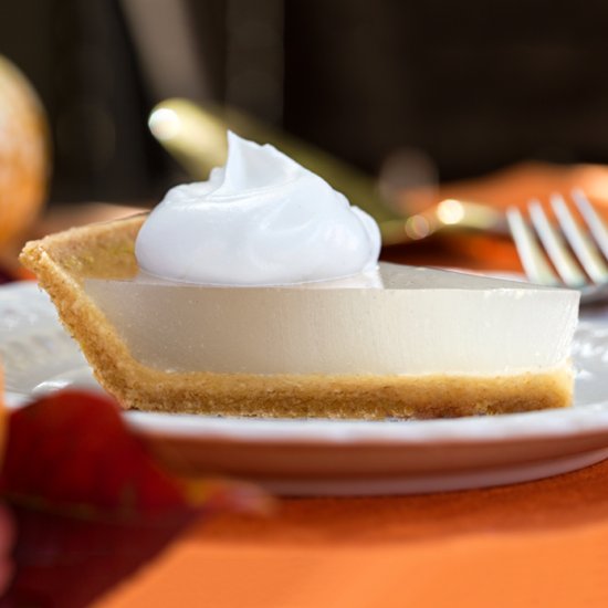 Translucent Pumpkin Spice Pie