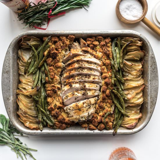 Sheet Pan Turkey Dinner