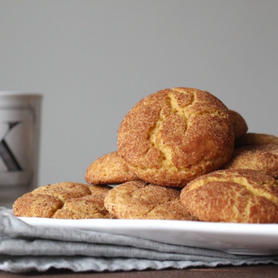 Pumpkin Snickerdoodles