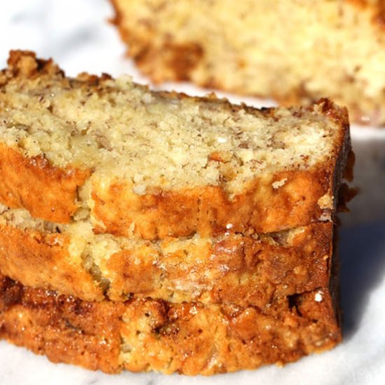 Banana Bread with Sour Cream