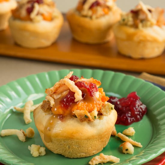 Thanksgiving Leftovers Cupcakes