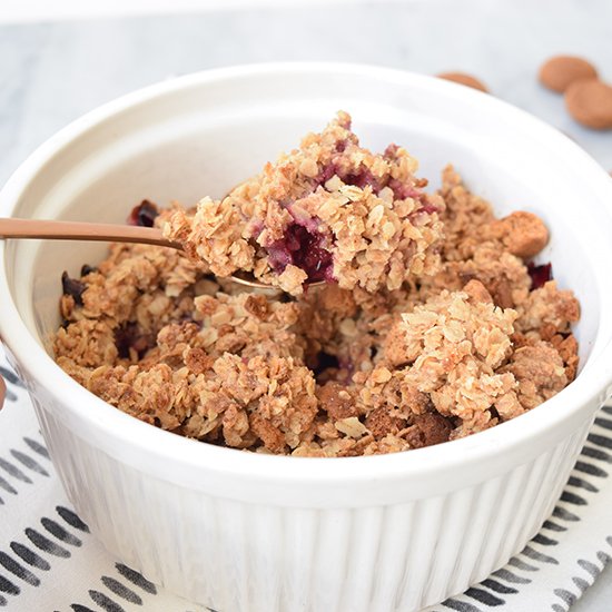 Healthy Pumpkin Spice Crumble