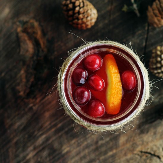 Spiced Cranberry Apple Cider