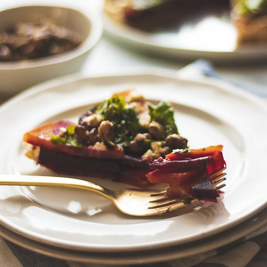 Roasted Beet Tart