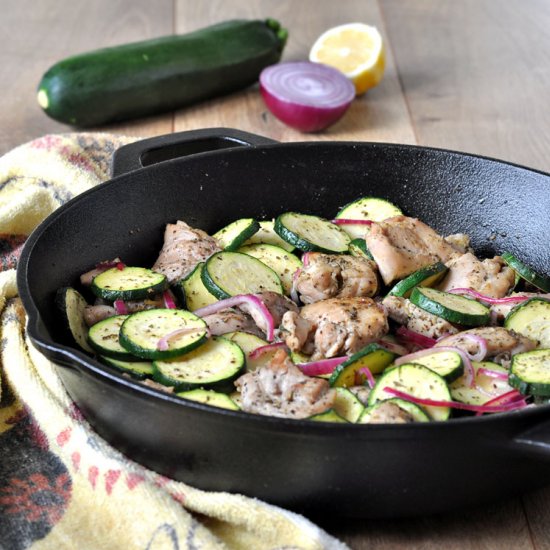 Easy Chicken and Zucchini Bake