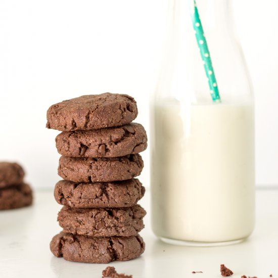 Double Chocolate Cookies