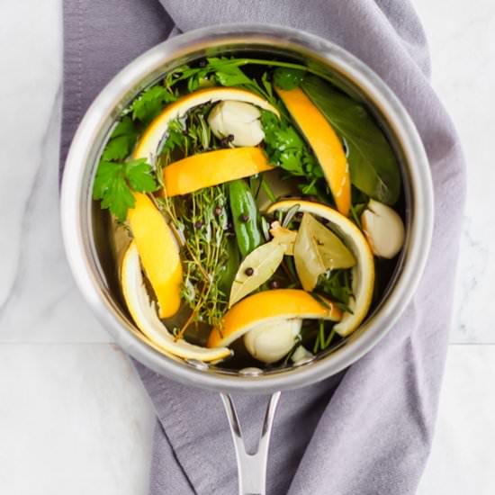 How to Make a Citrus-Herb Brine