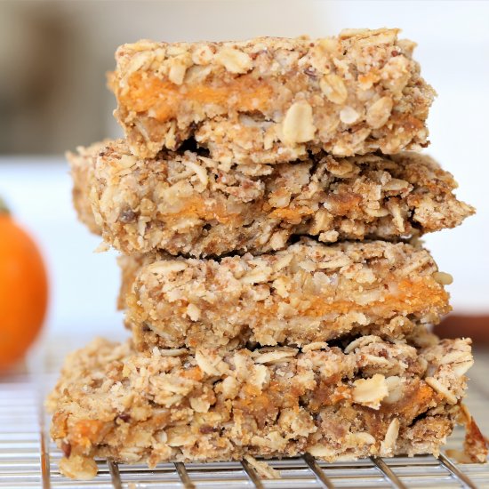 Oatmeal Persimmon Bars