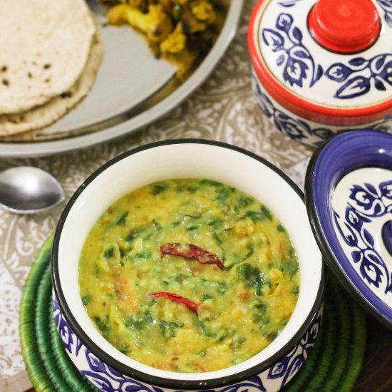 Dal Palak | Indian Spinach dal