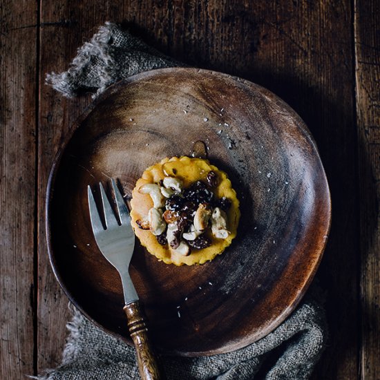 Baked pumpkin pancakes