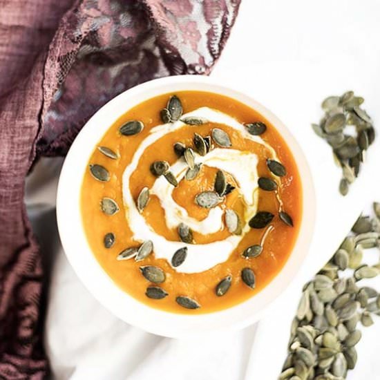 Creamy & Spicy Pumkin Soup