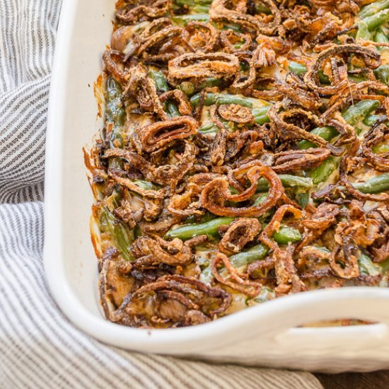 Homemade Green Bean Casserole