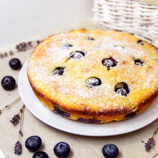 Blueberry Ricotta Cake