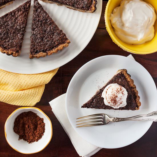 Chocolate Brownie Tart