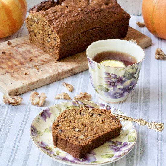 Nutty Pumpkin & Banana Bread