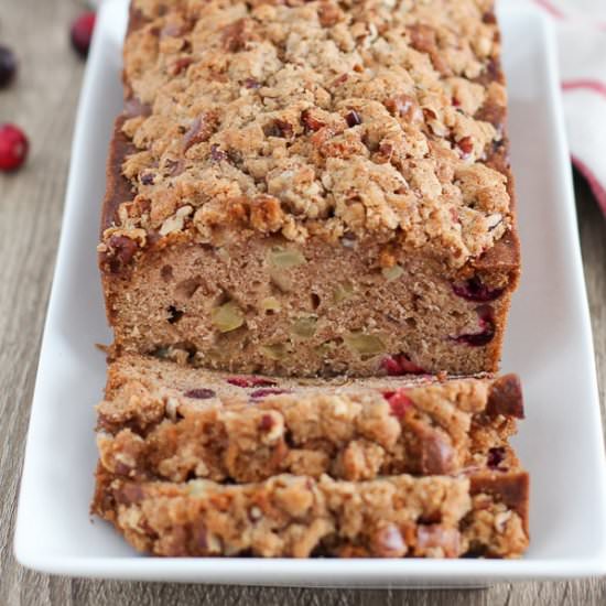 Apple Cranberry Bread