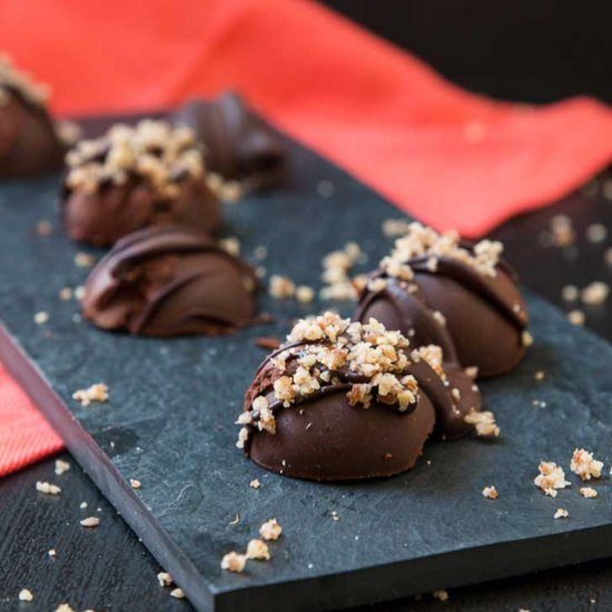 Pumpkin Spice Chocolate Truffles