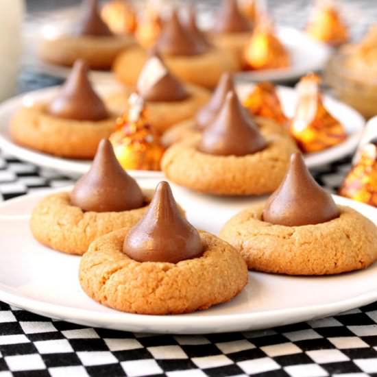 Peanut Butter Chocolate Kiss Cookie