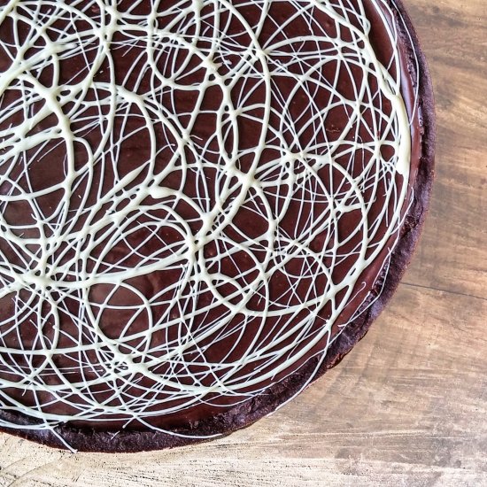 Chocolate Swirl Baked Cheesecake