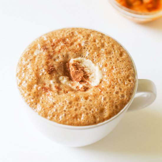 Vegan Pumpkin Pie Spice Latte