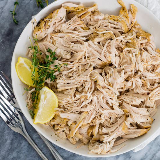 Slow Cooker Shredded Chicken