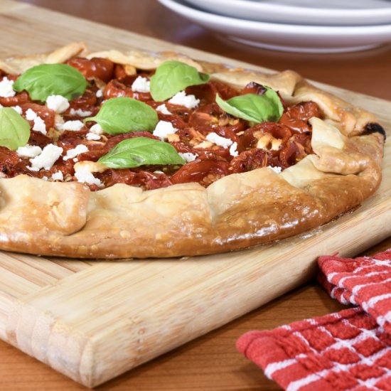 Tomato and Feta Galette