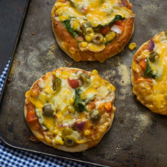 Mini Veg Pizza