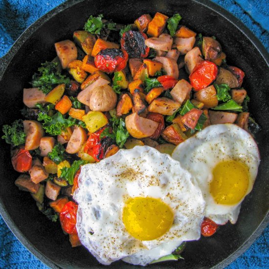 Roasted Veggie Hash