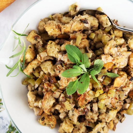 Vegan Thanksgiving Stuffing