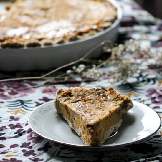 Minimalist Pumpkin Pie