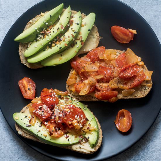 Avocado Tomato Toast