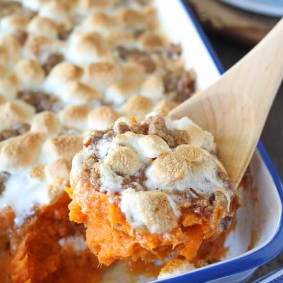 The Best Sweet Potato Casserole