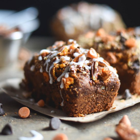 Mini Pumpkin Spice Cake Loaves