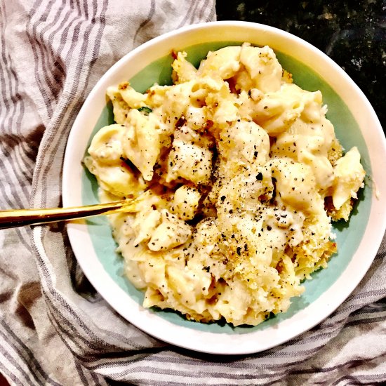 Creamy Three-Cheese Macaroni