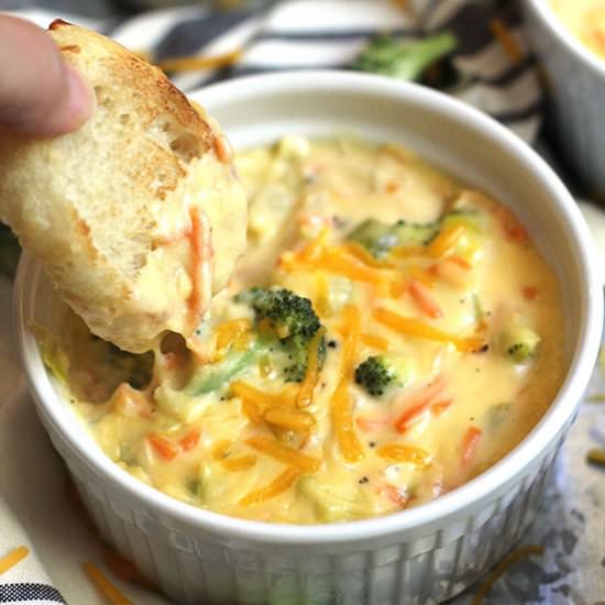 Creamy Broccoli Cheddar Soup