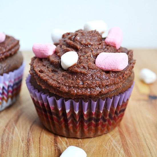 Hot Chocolate Cupcakes