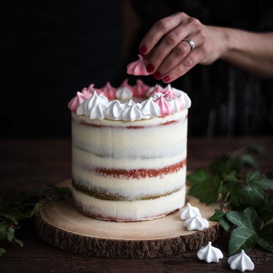 Christmas layer cake