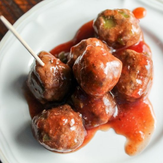 Chili Cranberry Meatballs