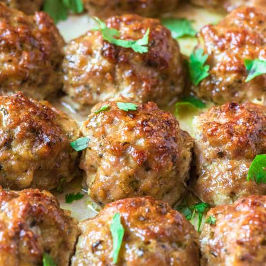 Perfect Chicken Meatballs