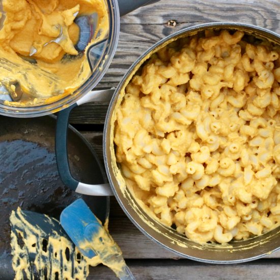 Vegan Pumpkin Mac n’ Cheese