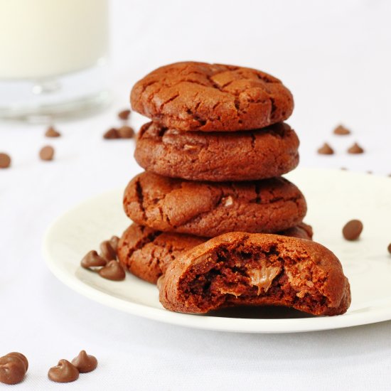 Double Chocolate Chip Cookies