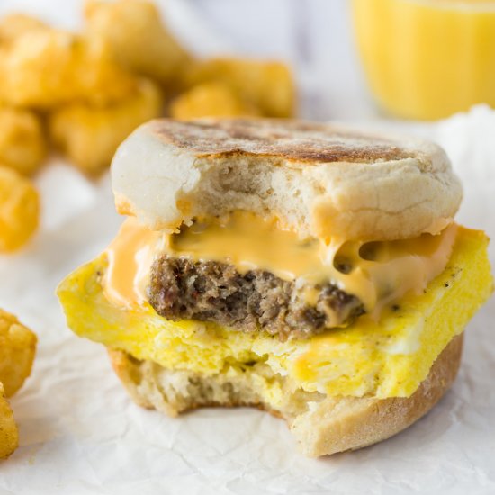 Make-Ahead Breakfast Sandwiches