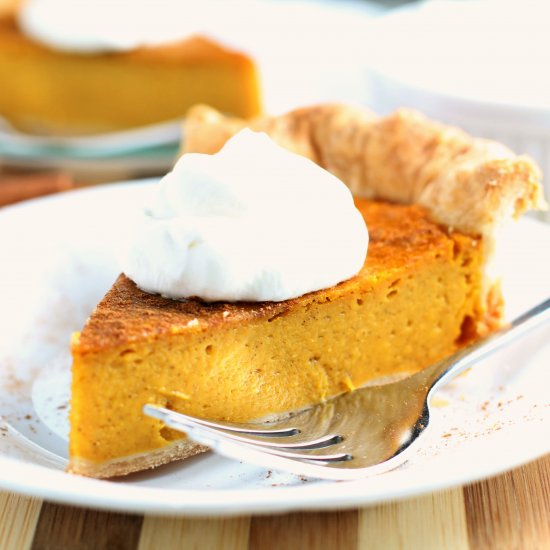 Old-Fashioned Pumpkin Pie