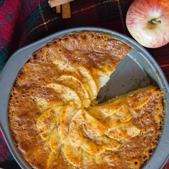 Olive Oil Honey Apple Cake